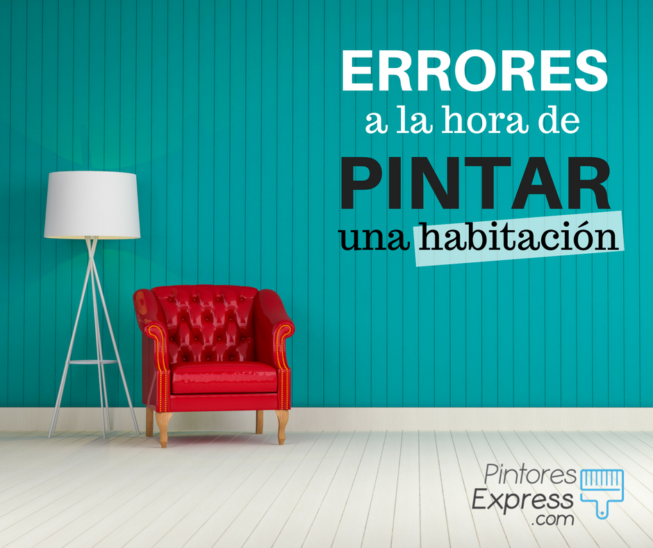 8 errores que todos cometemos al pintar una habitación