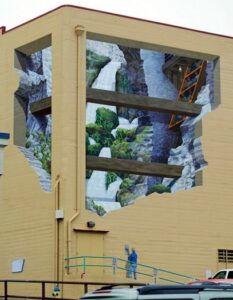 Alucinantes murales en edificios