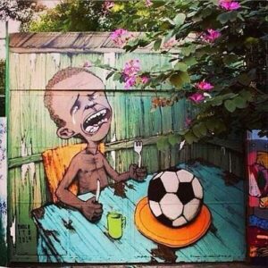 Arte callejero Mundial Brasil 2014 Arte callejero Mundial Brasil 2014