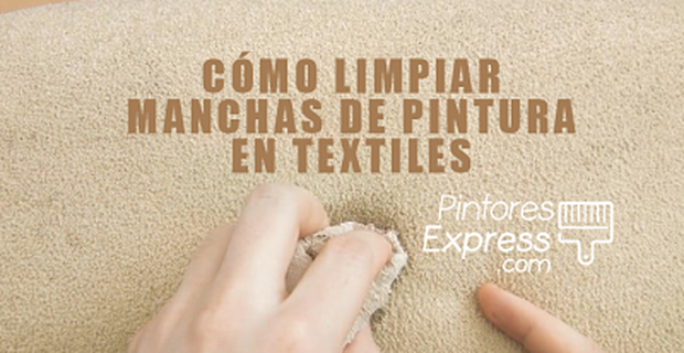 Cómo eliminar manchas de pintura en textiles Cómo eliminar manchas de pintura en textiles