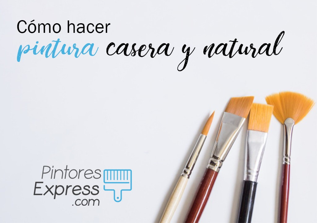 Cómo hacer pintura casera y natural en 4 sencillos pasos Cómo hacer pintura casera y natural en 4 sencillos pasos