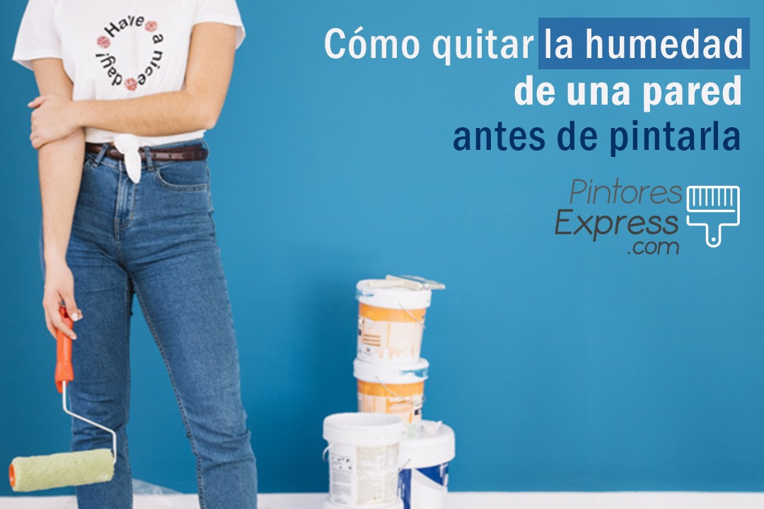 Cómo quitar la humedad de una pared antes de pintarla