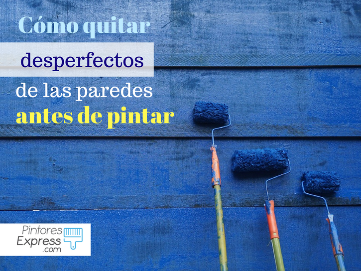 Cómo quitar los desperfectos de una pared antes de pintarla Cómo quitar los desperfectos de una pared antes de pintarla