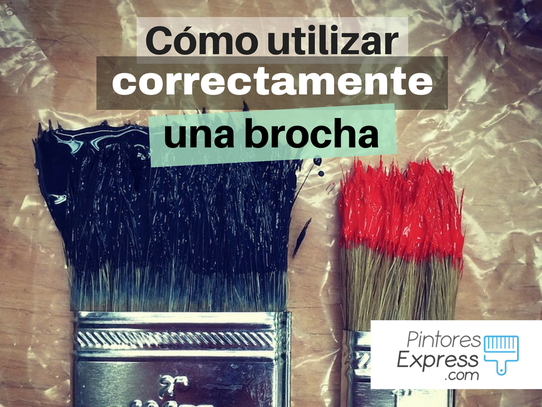Cómo utilizar correctamente una brocha