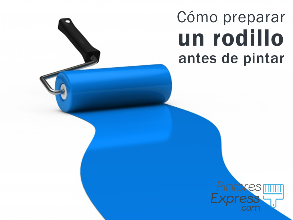 Consejos para preparar el rodillo antes de pintar una pared