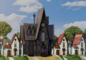 Las casas de las películas