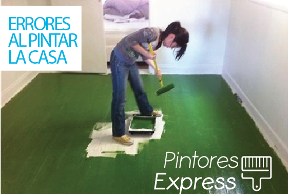 Los errores de principiantes al pintar la casa Los errores de principiantes al pintar la casa