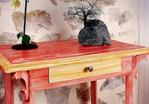 Pintura efecto de madera