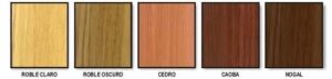 Pintura efecto madera