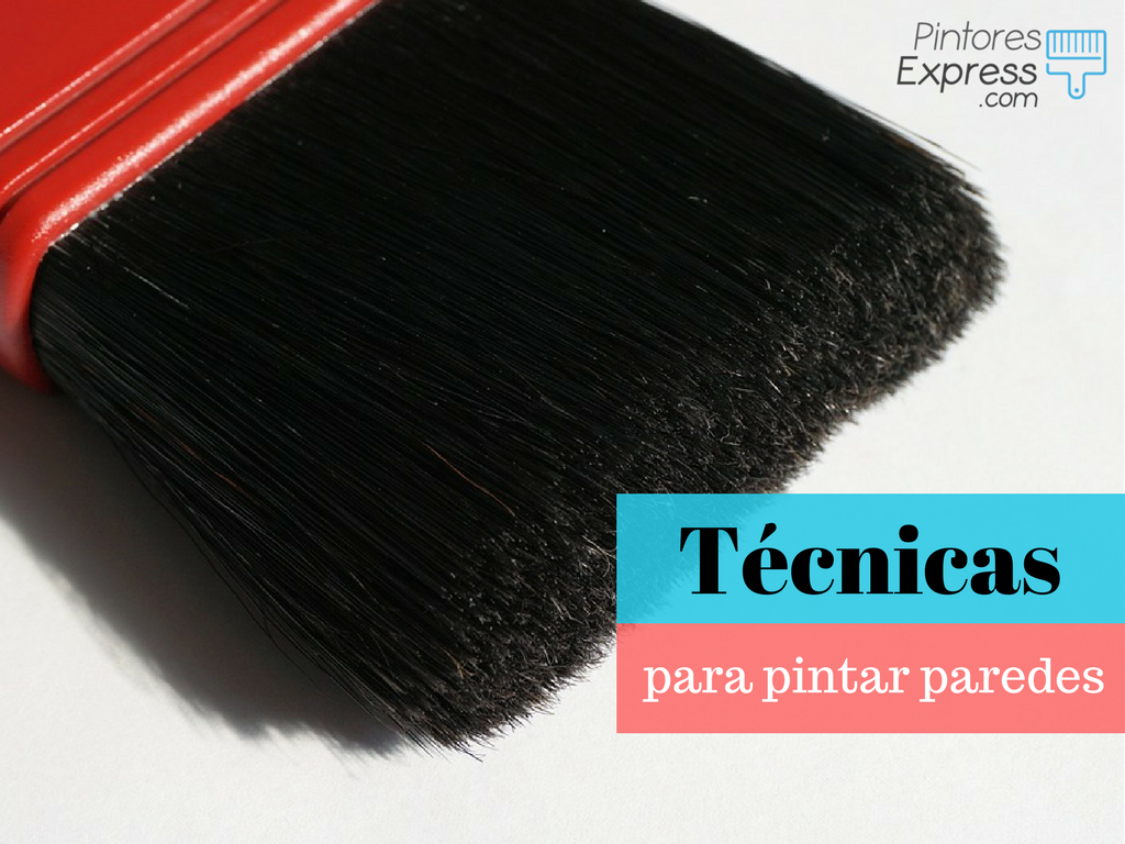 Técnicas para pintar paredes