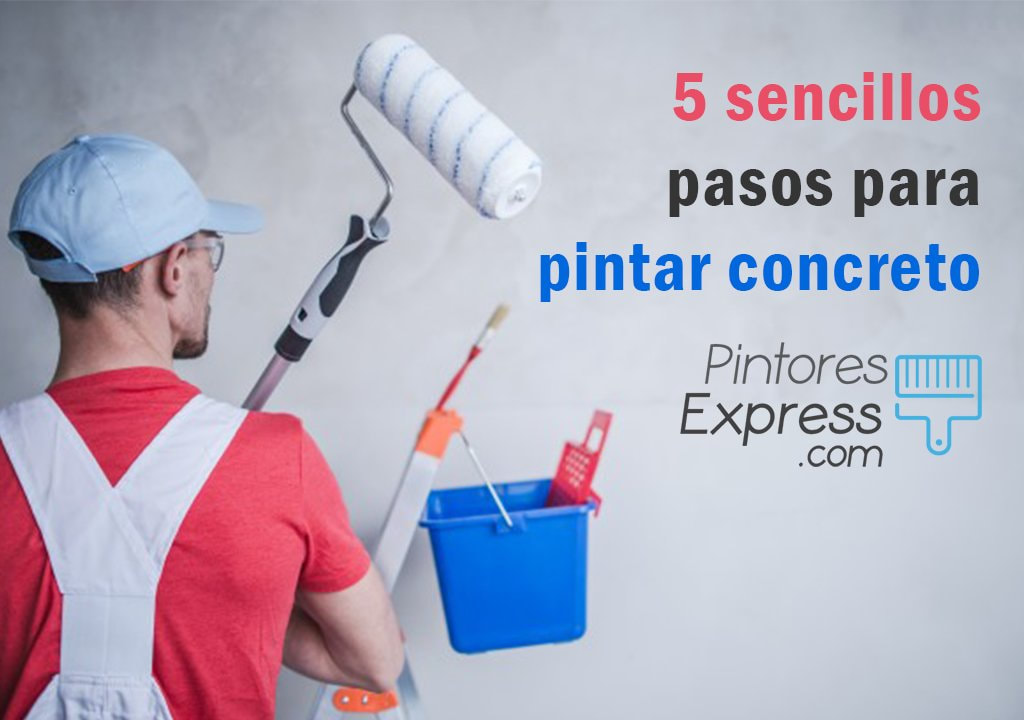 5 pasos para pintar concreto 5 pasos para pintar concreto | Trucos Pintura