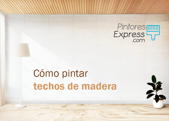 Cómo pintar techos de madera Cómo pintar techos de madera