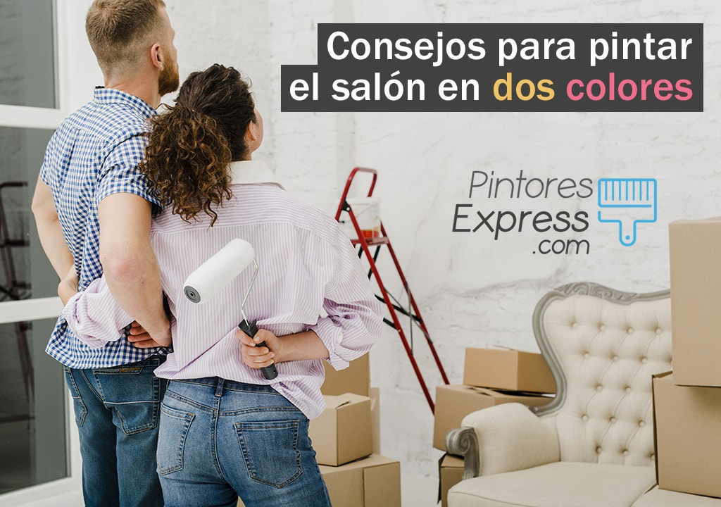 Los mejores consejos para pintar el salón en dos colores Los mejores consejos para pintar el salón en dos colores