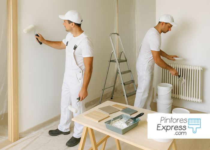 Empresa especializada en aplicar pintura plástica