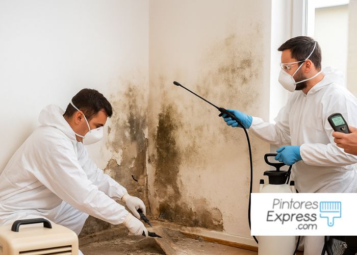 Paredes con humedad