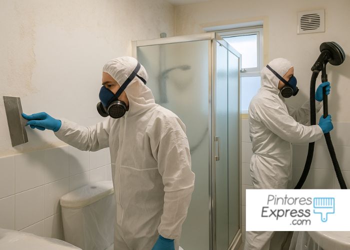 Presupuestos para quitar gotelé en baños y cocinas en Madrid Presupuestos para quitar gotelé en baños y cocinas en Madrid
