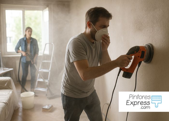 lijar el gotelé en casa lijar el gotelé en casa