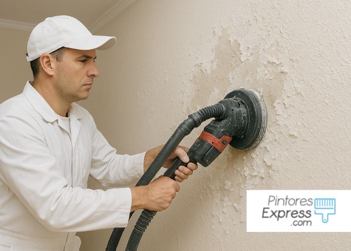 Empresa especializada en quitar el gotelé