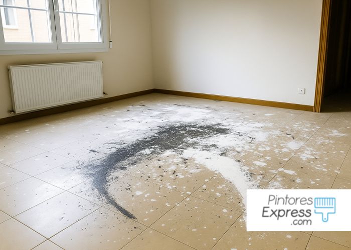 proteger suelo antes de pintar